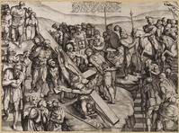 KG 00127
<br/>
Marteldood van Petrus
<br/>
<em>Cavalieri, Giovanni Battista de (ca. 1525-1601)</em>